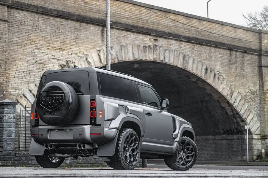 Check our price and buy Kahn Design carbon fiber body kit set for Land Rover Defender 90 wide track