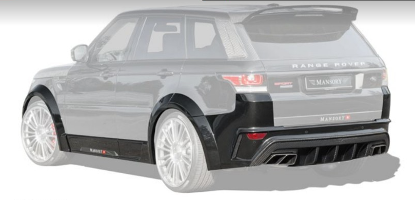 Widebody kit II Mansory Carbon for Land Rover Range Rover Sport II