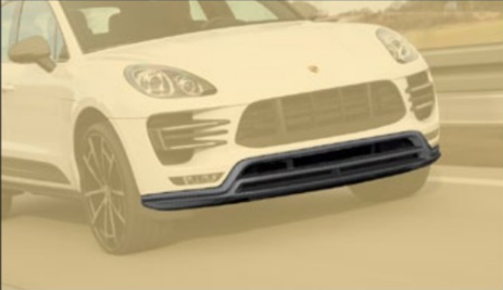 Front lip add-on Petrol Mansory Carbon for Porsche Macan