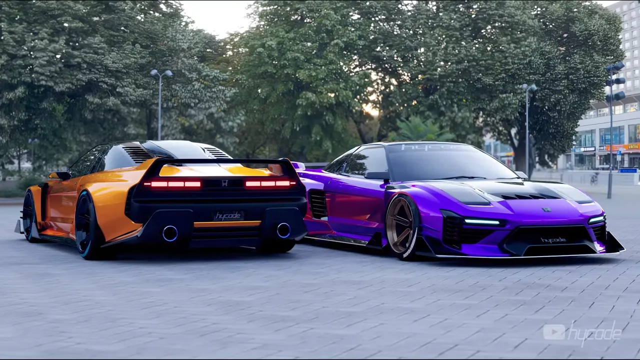 Honda NSX Custom Body Kit by Hycade