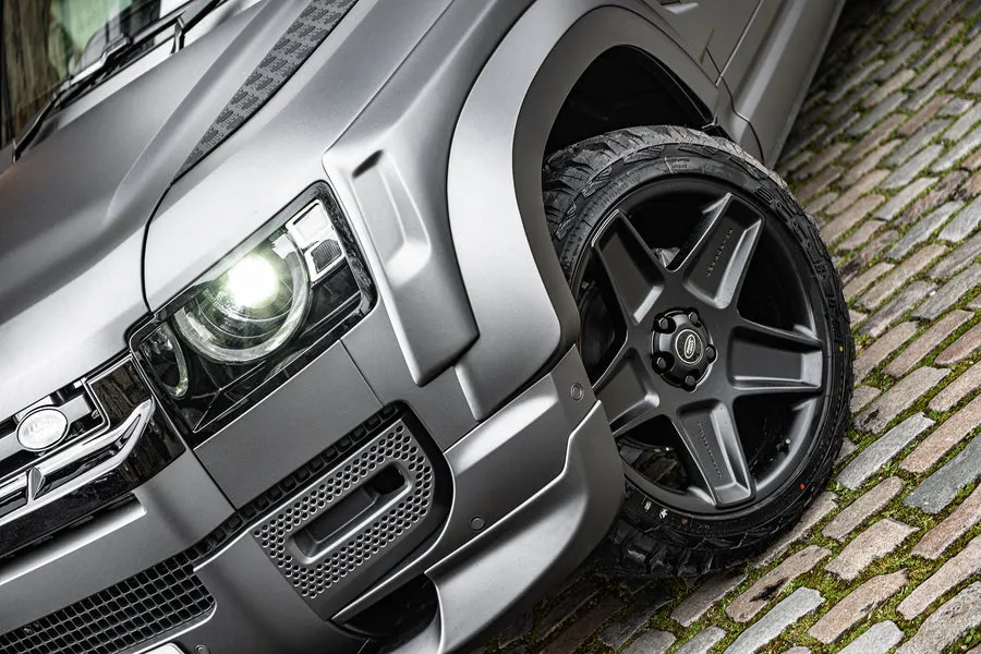 Check our price and buy Kahn Design carbon fiber body kit set for Land Rover Defender 110 wide track