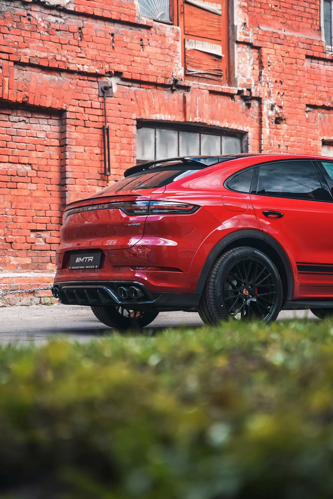 Check price and buy MTR Design Wide Body Carbon Fiber kit for Porsche Cayenne Coupe