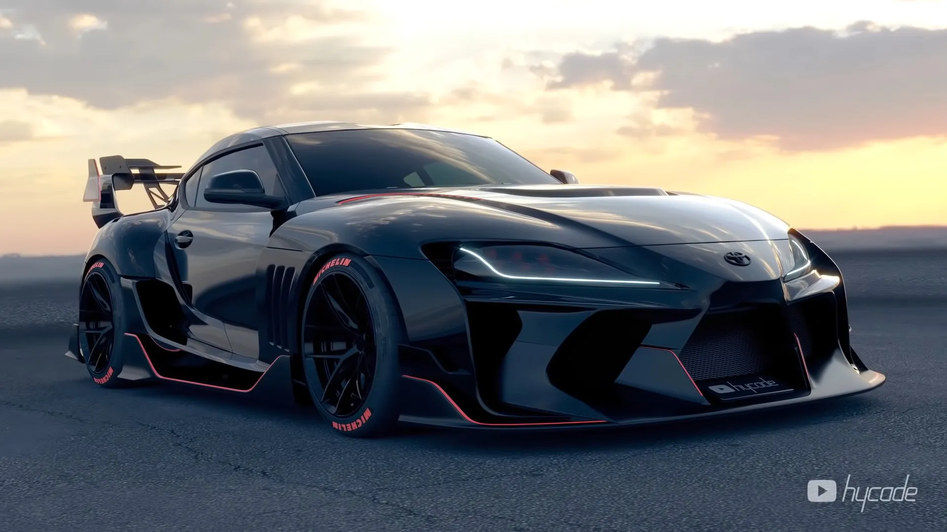 Toyota Supra MK5 Custom Body Kit by Hycade