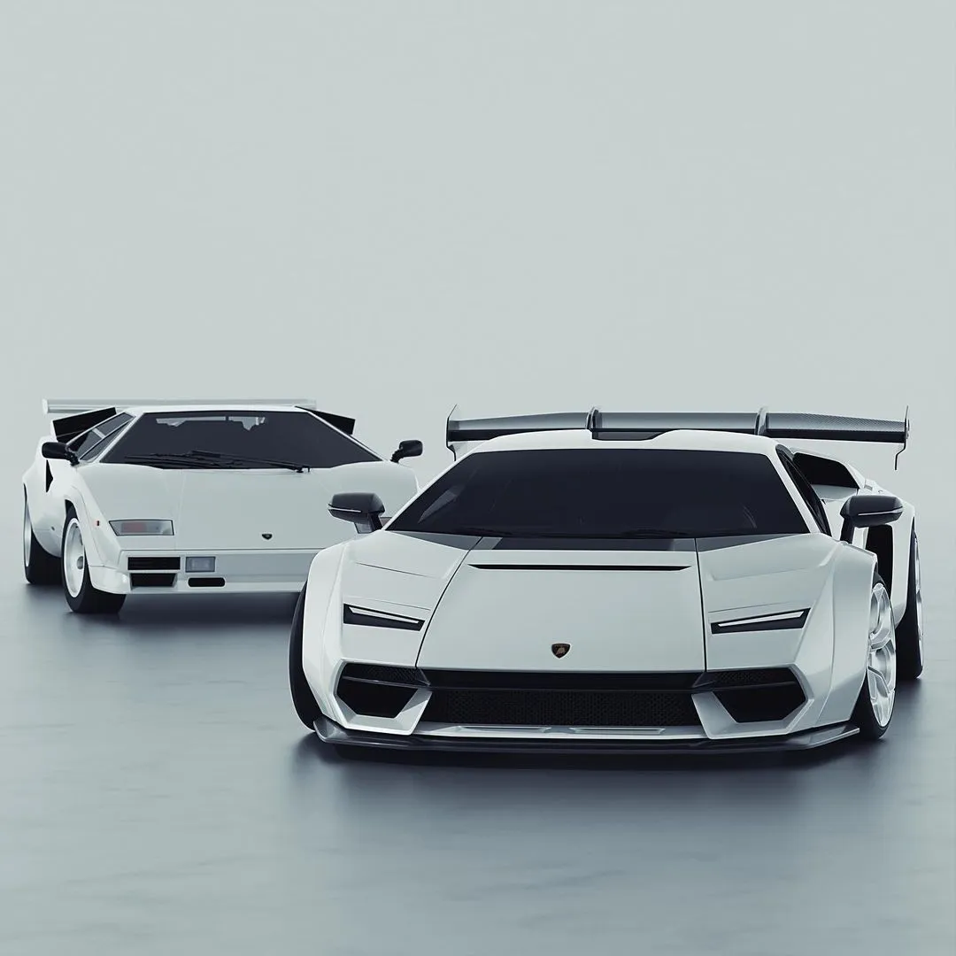 Lamborghini Countach LPI 800-4 Custom Body Kit by Magnus Concepts