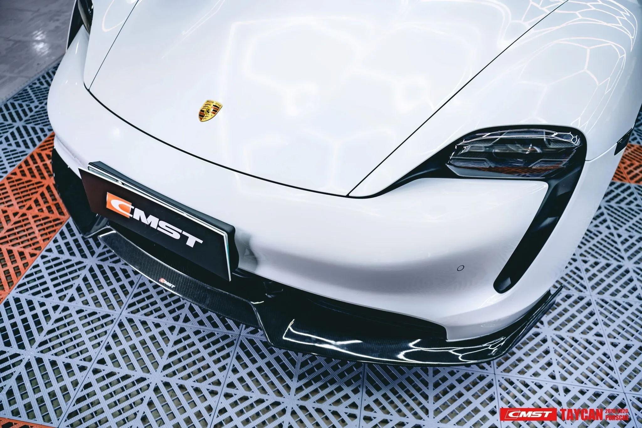 Check our price and buy CMST Carbon Fiber Body Kit set Style for Porsche Taycan Turbo & Turbo S