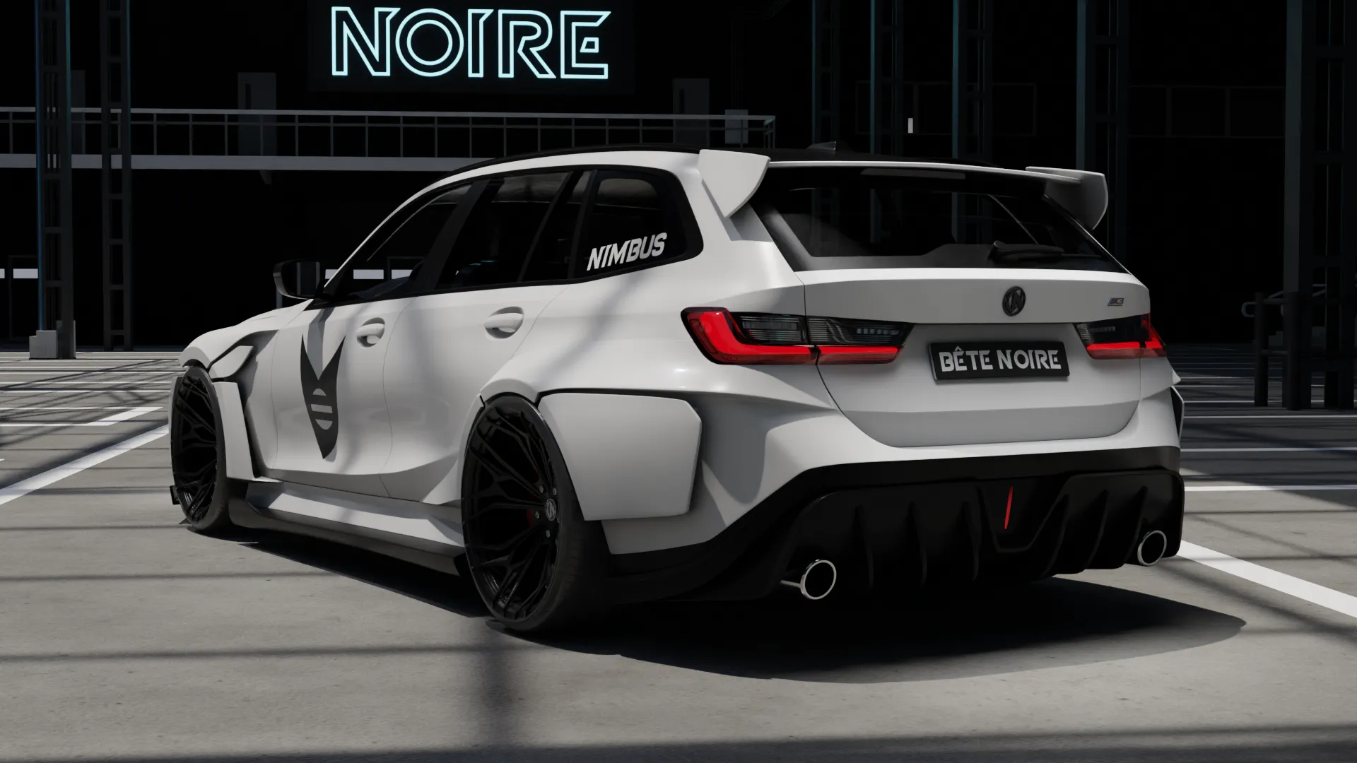 BMW М3 G81 Touring "Nimbus" Custom Wide Body Kit by Bête Noire