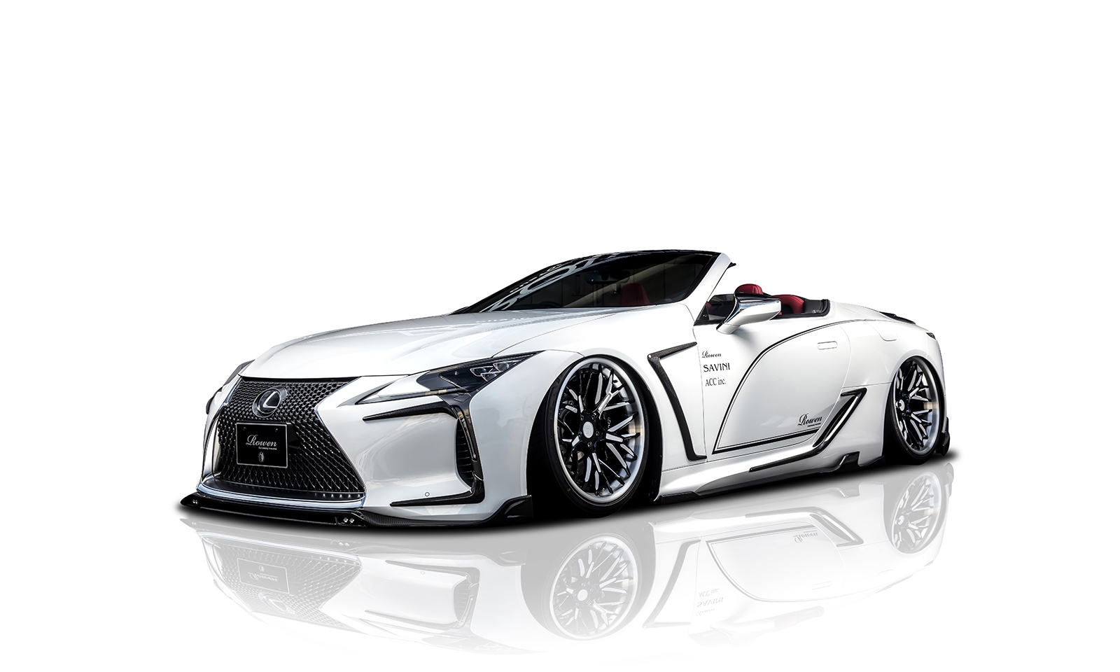 Check our price and buy Rowen body kit for Lexus LC500 Convertible DCF-Edition 2020!