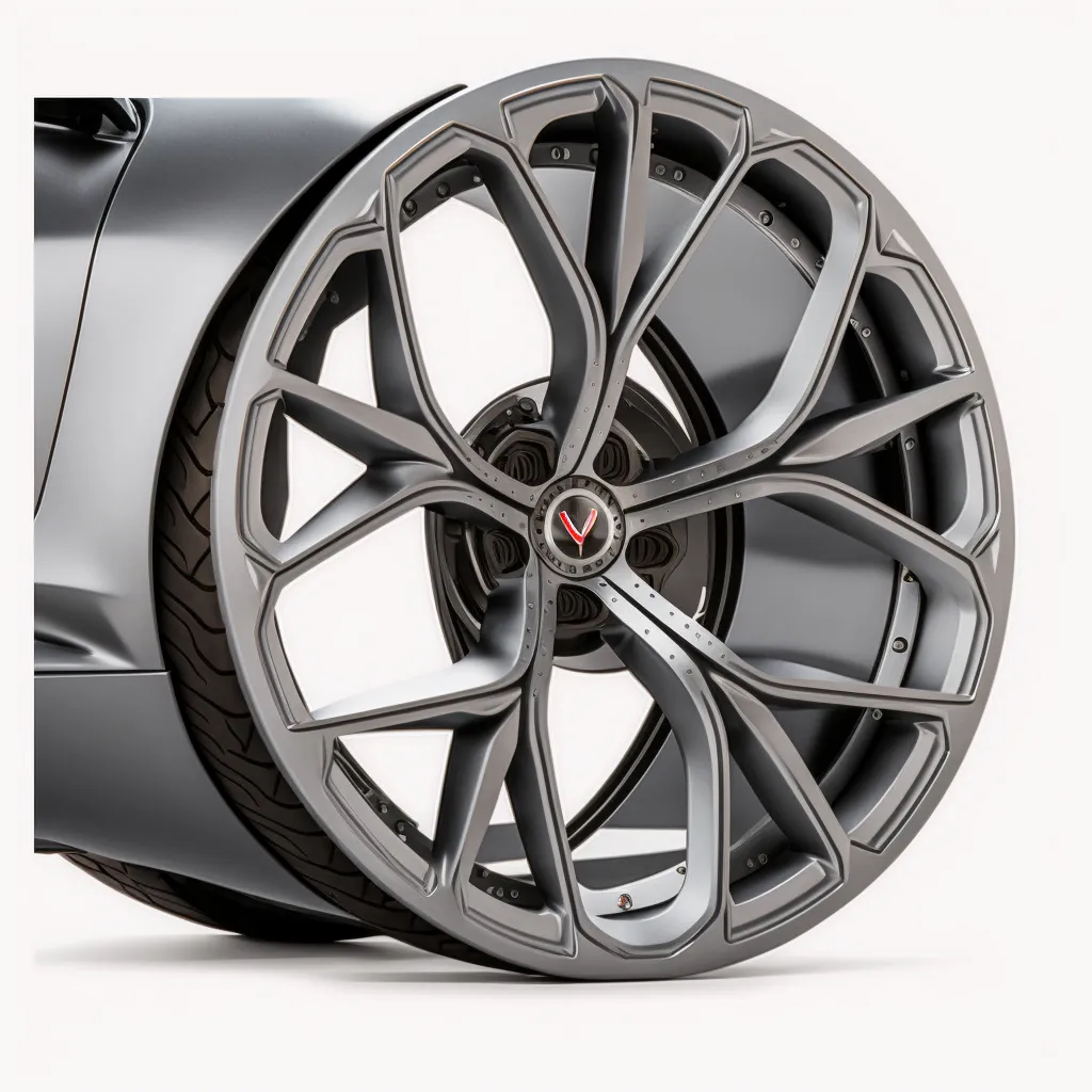AI Generated Custom Forged Wheels Design by Bête Noire Ver1.4