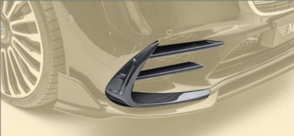 Front bumper air intake Mansory Carbon for Mercedes S-class  W223