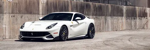 ADV.1 ADV10.0 M.V2 SL Bianco Avus on Ferrari F12 Berlinetta