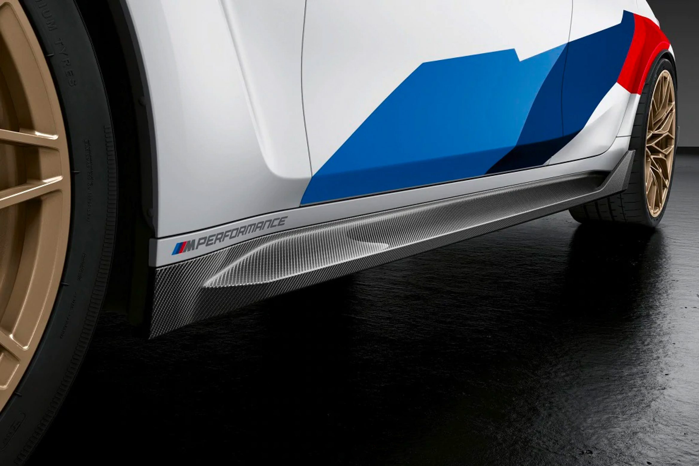 Rocker blade set Carbon for BMW M3 G80
