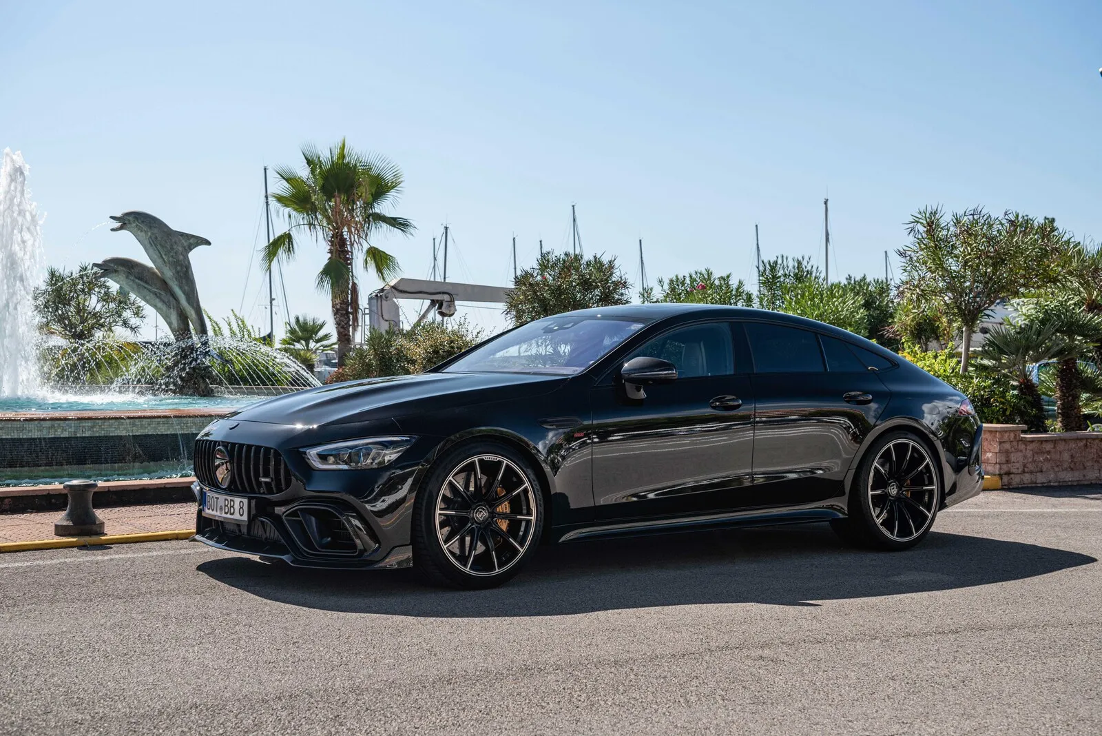 Check price and buy Brabus Carbon Fiber Body kit set for Mercedes  AMG GT X 290  AMG GT 63