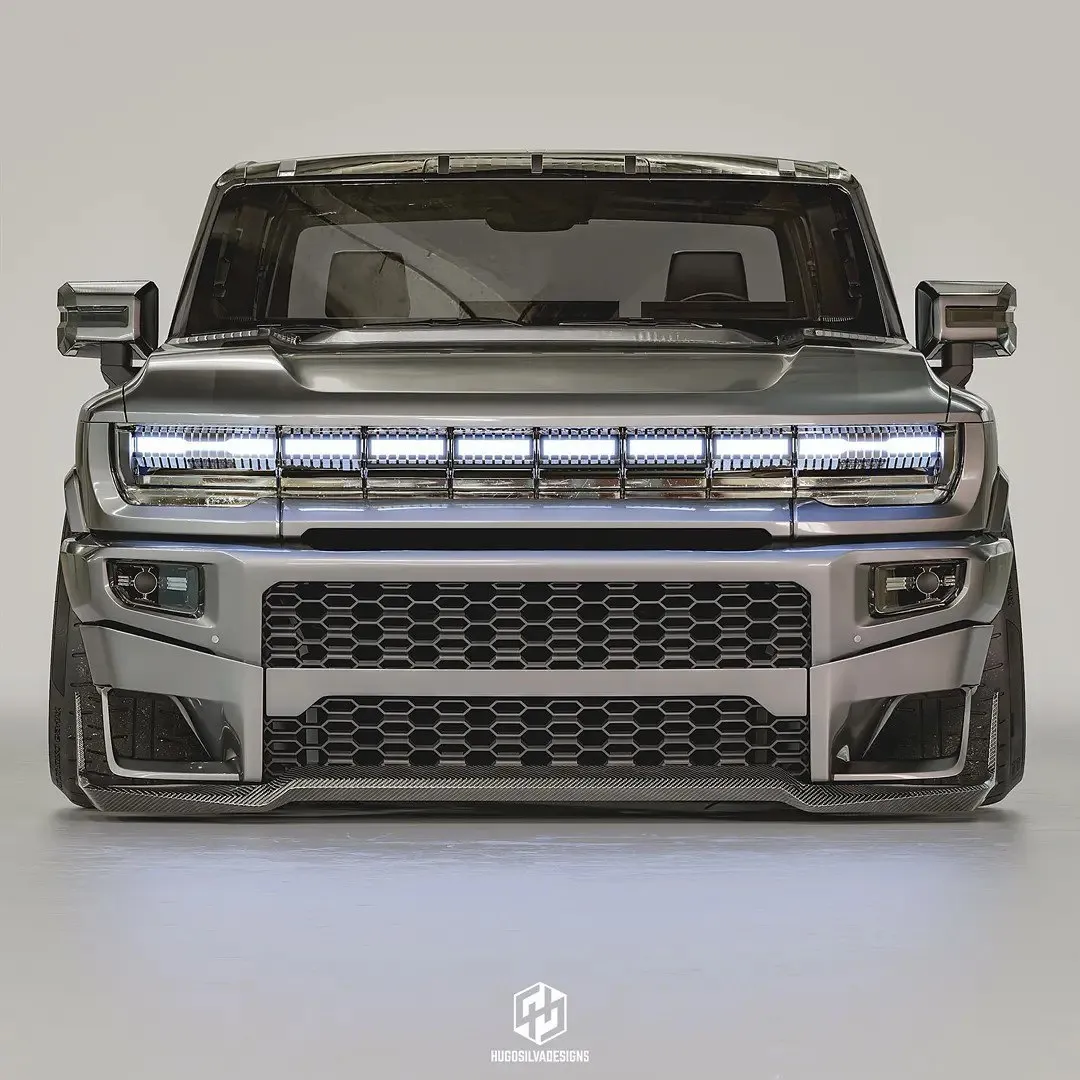Hummer EV 2022 Custom Body Kit by Hugo Silva