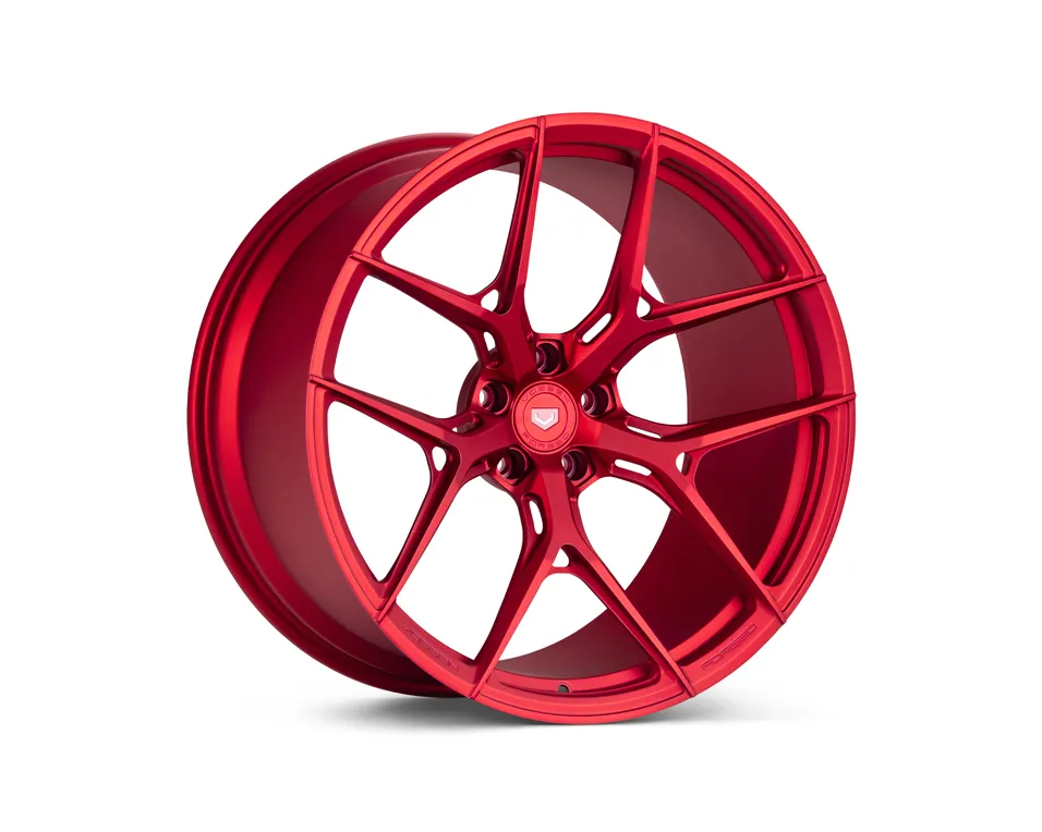 Vossen S21 01 forged wheel — finish detail