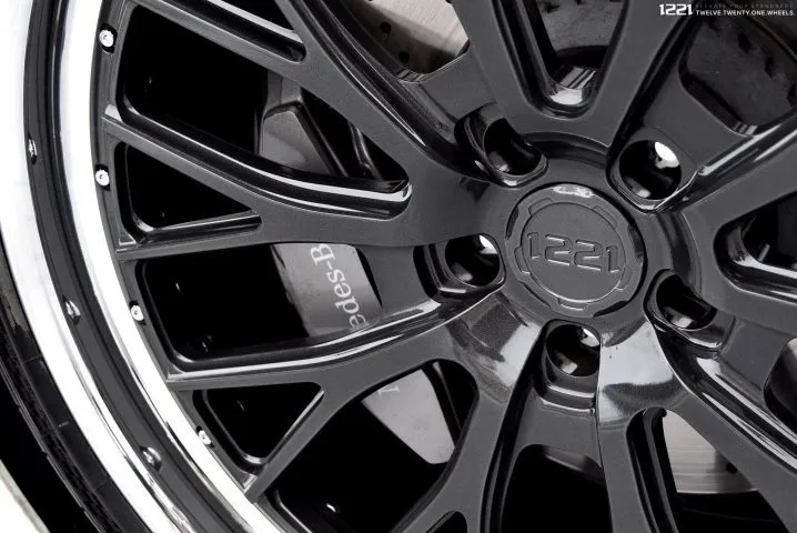 1221 Wheels 0440 AP3 SPORT3.0 22" mounted on Mercedes-Benz S63 AMG — rear