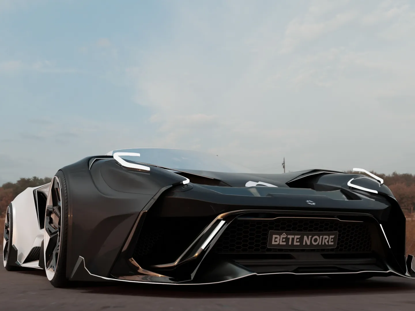 Ford GT Custom Design Wide Body Kit by Bête Noire