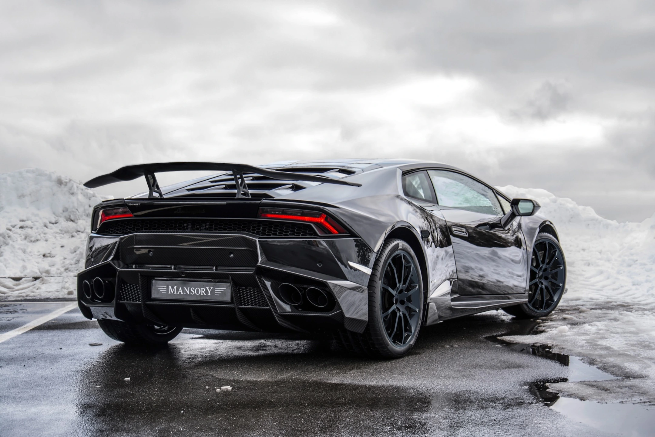 Mansory Huracan rear