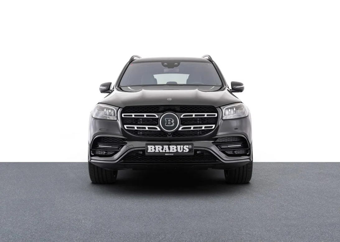 Front apron attachments BS Style carbon for Mercedes-Benz GLS X167 AMG Line
