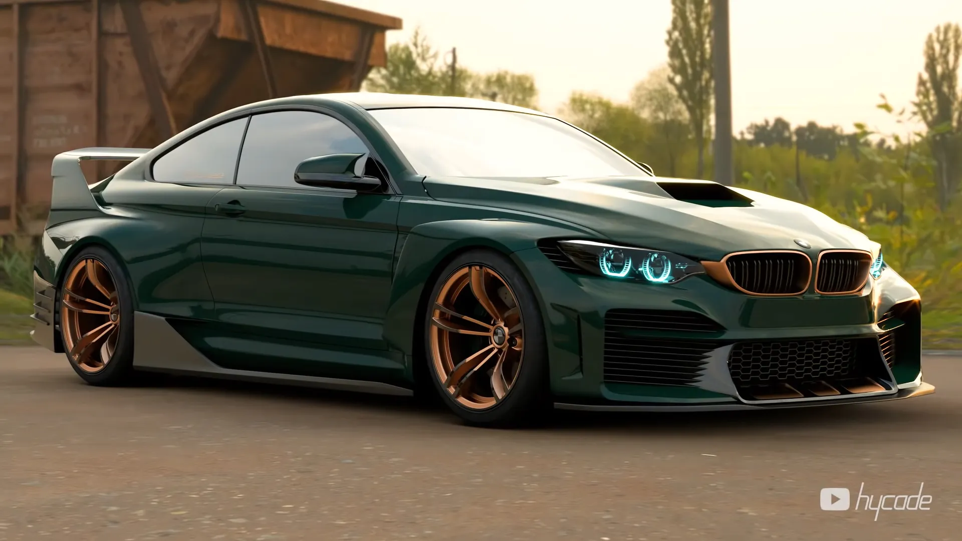 BMW M4 Evo Custom Wide Body Kit by Hycade