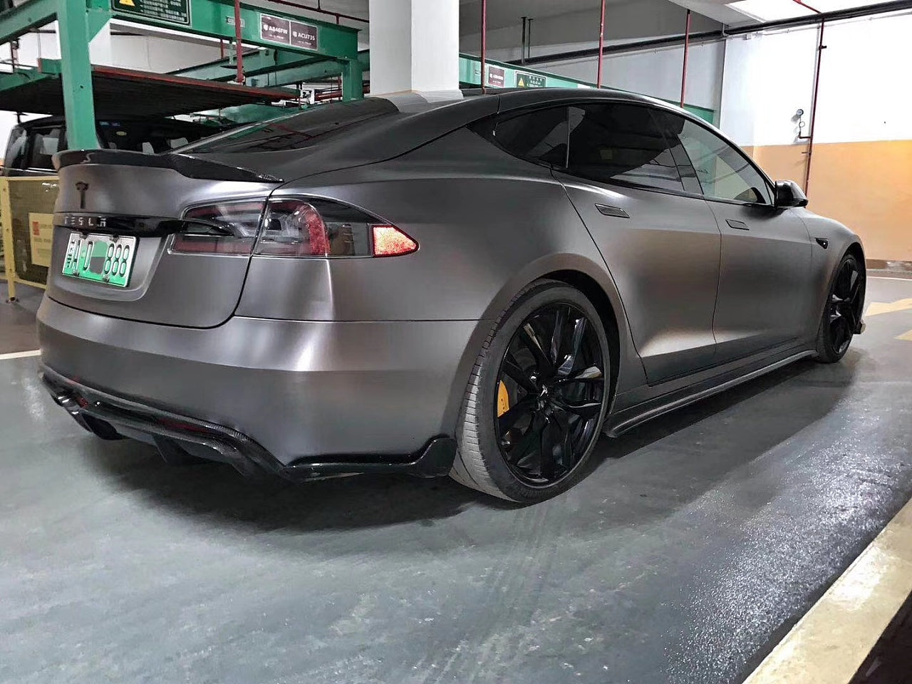 Check our price and buy CMST Carbon Fiber Body Kit set for Tesla Model S!