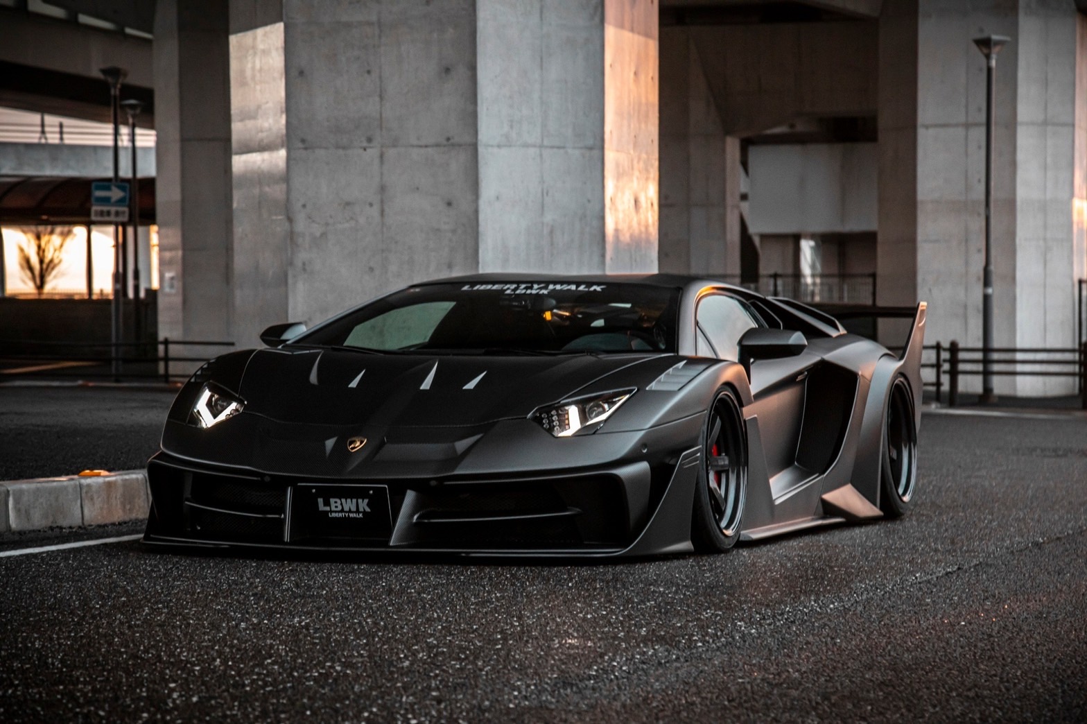 Check our price and buy Liberty Walk body kit for Lamborghini Aventador GT EVO!