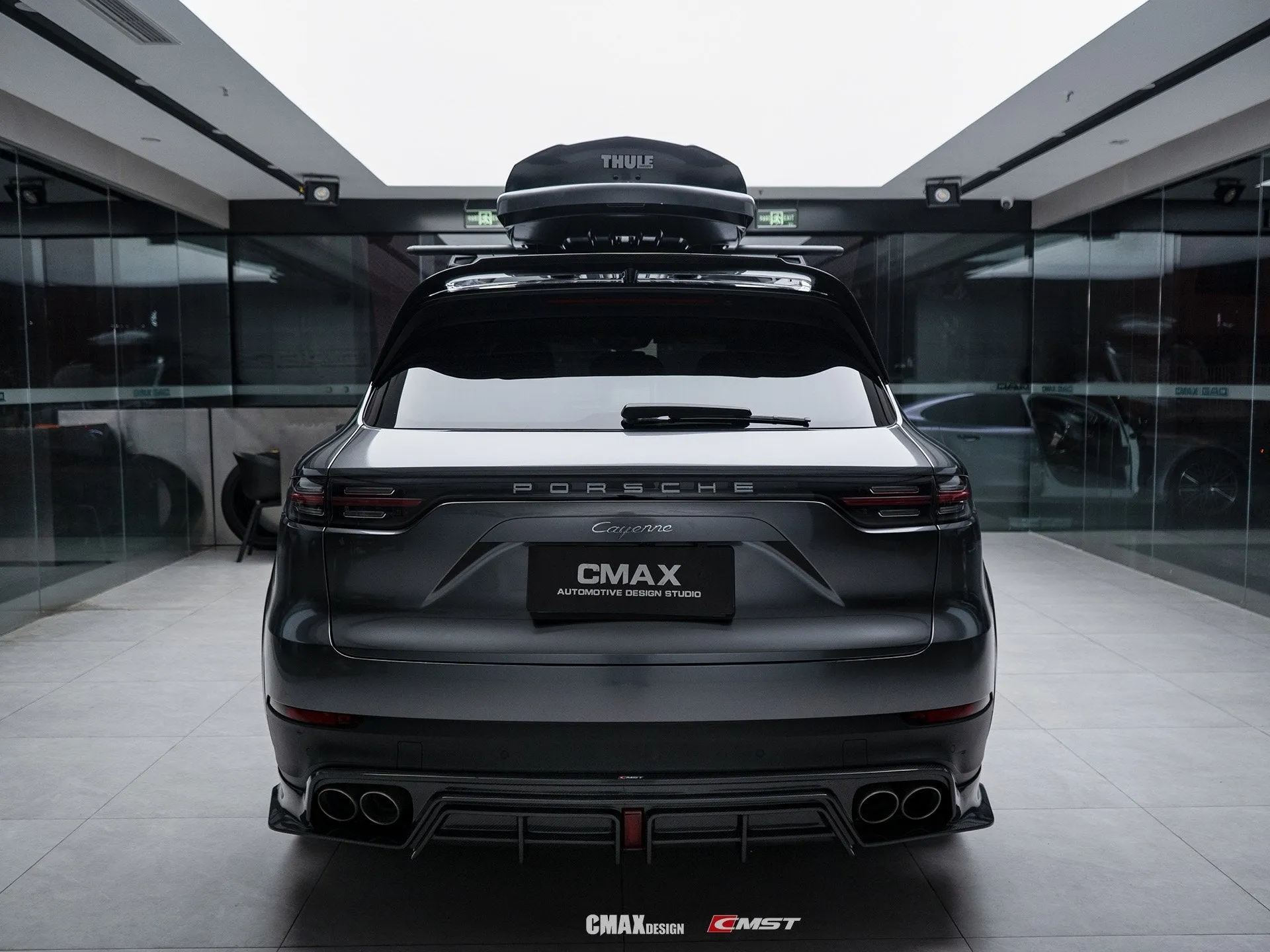 Check our price and buy CMST Carbon Fiber Body Kit set Style for Porsche Cayenne 9Y0