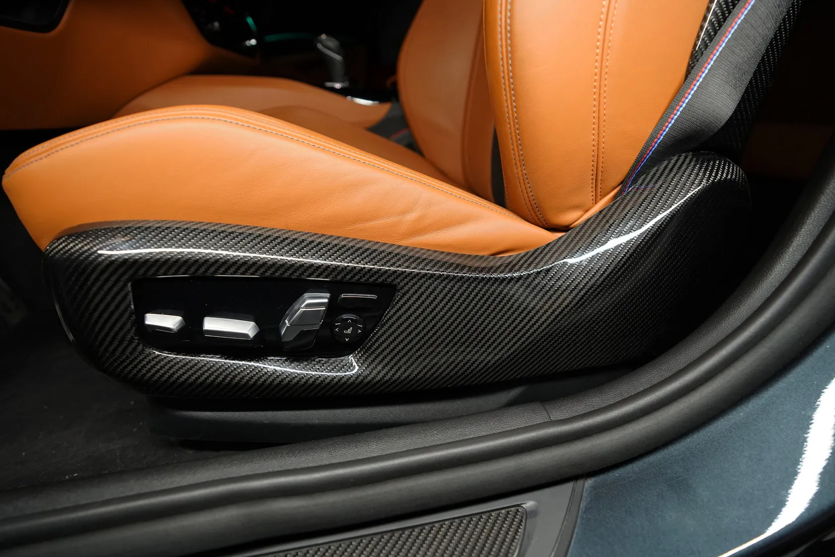 Front seat panels Carbon for BMW X6 G06