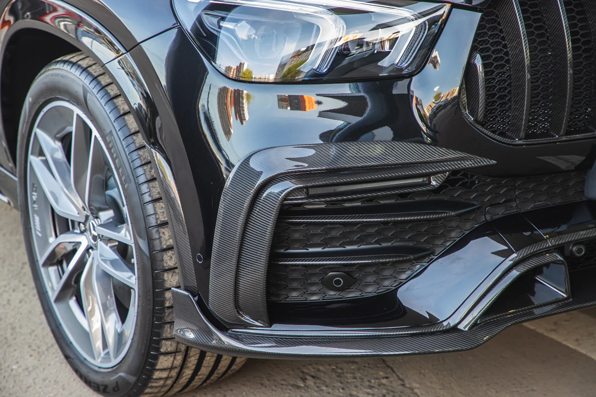 Check price and buy Brabus Design Carbon Fiber Body kit set for Mercedes GLE Coupe C167