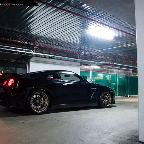 Nissan on ADV.1 ADV52 M.V2 CS Series forged wheels