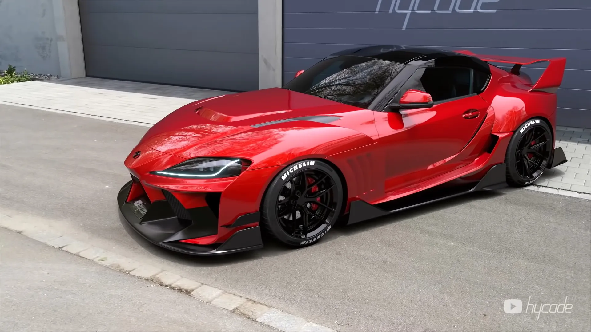 Toyota Supra MK5 Custom Body Kit by Hycade