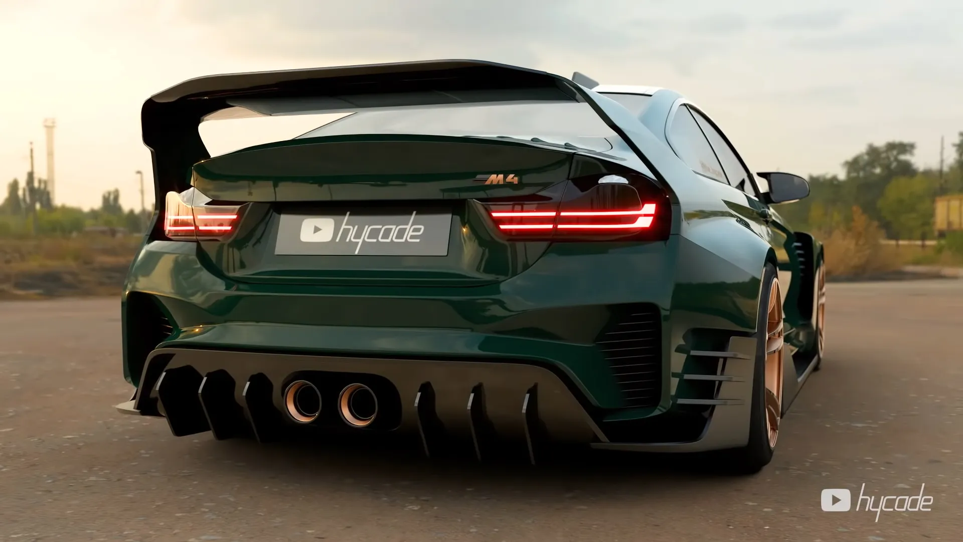 BMW M4 Evo Custom Wide Body Kit by Hycade