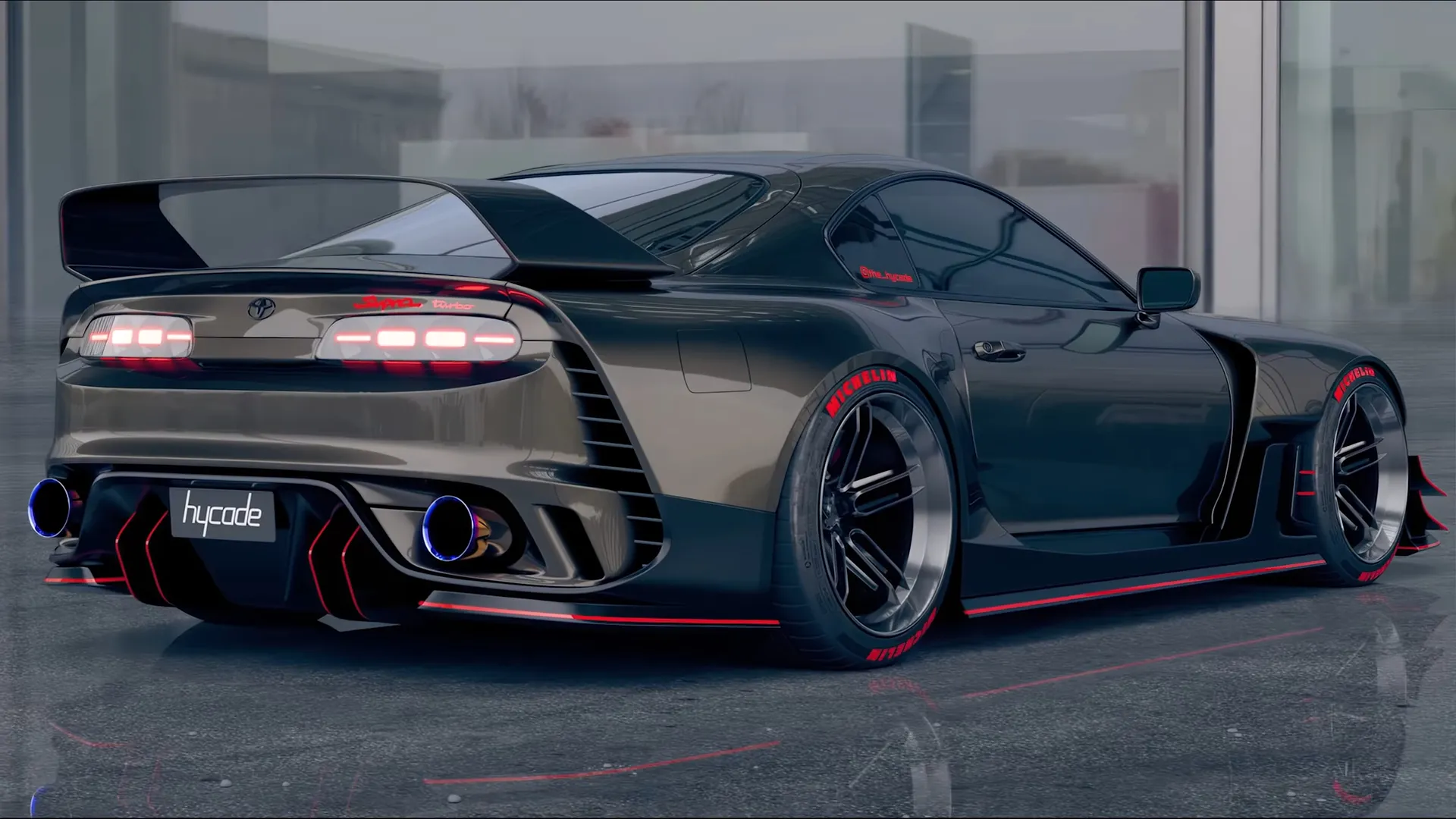 Toyota Supra MK4 Custom Body Kit by Hycade