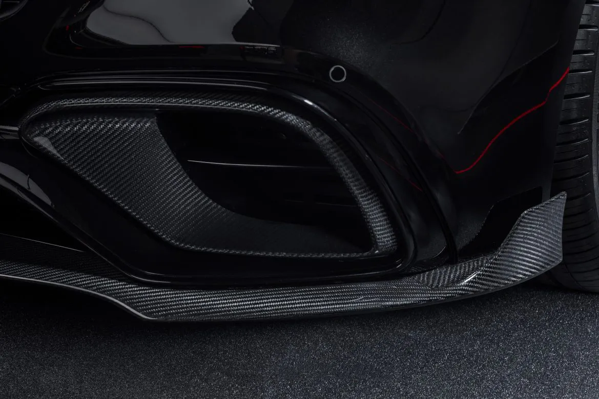 Front apron attachments BS Style carbon for Mercedes S-class AMG A 217 AMG S 63