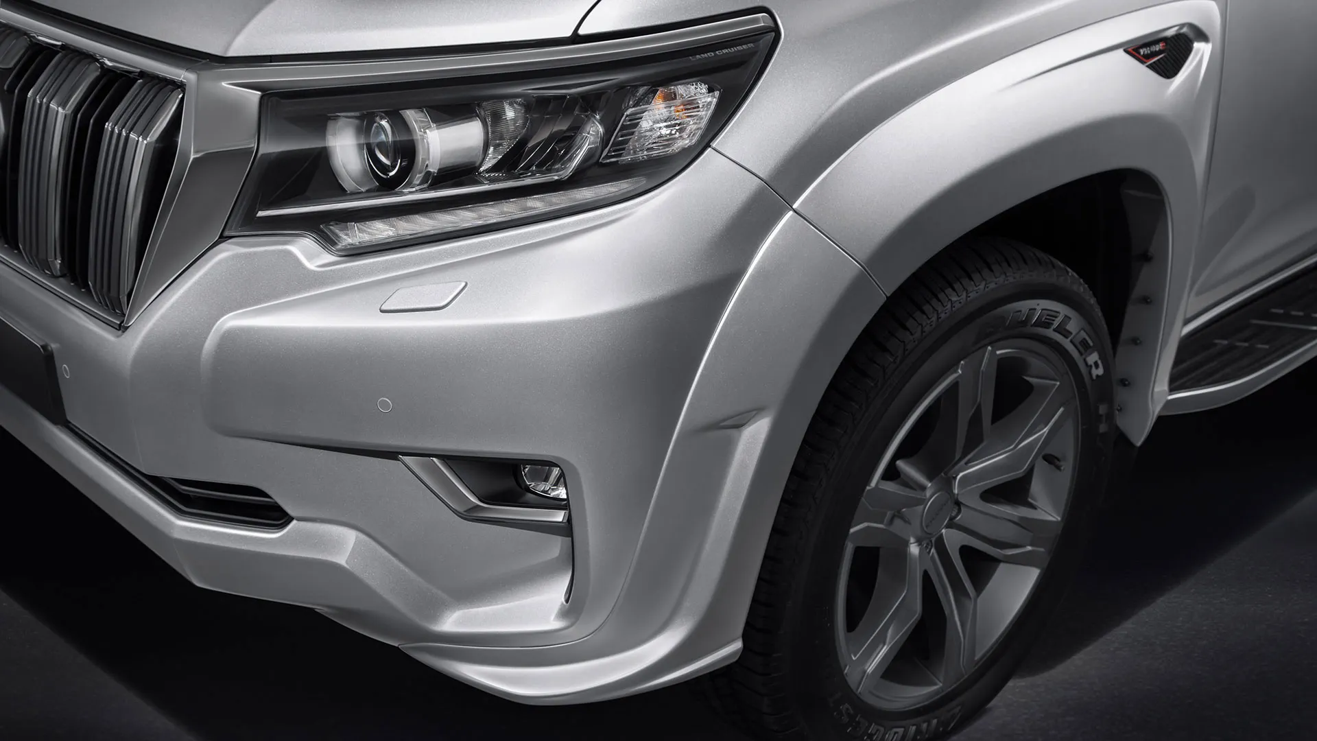 Check our price and buy Khann body kit for Toyota Land Cruiser Prado!