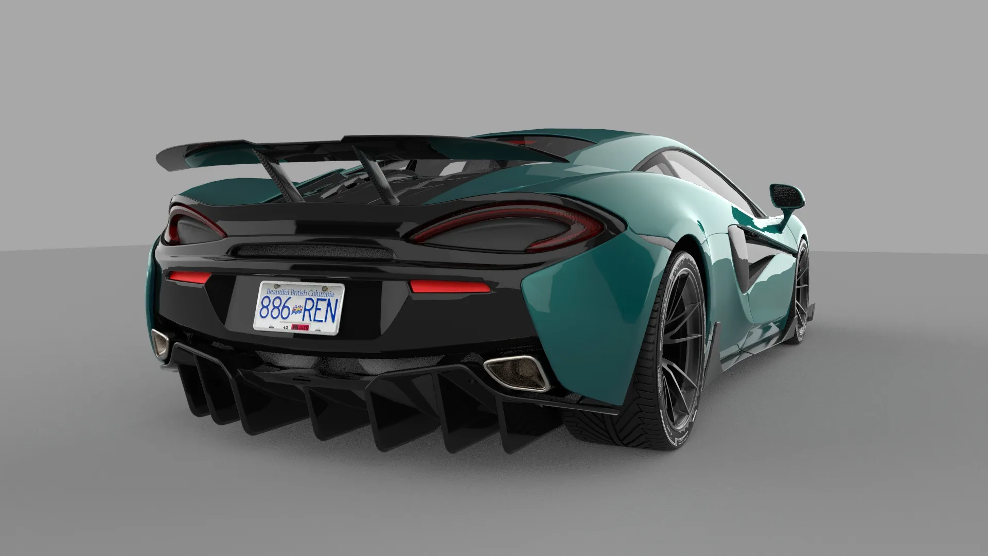 Check price and buy Duke Dynamics Body kit set for McLaren 570s