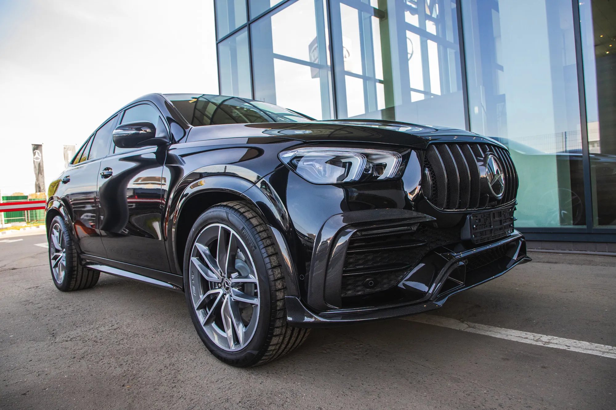 Check price and buy Brabus Design Carbon Fiber Body kit set for Mercedes GLE Coupe C167