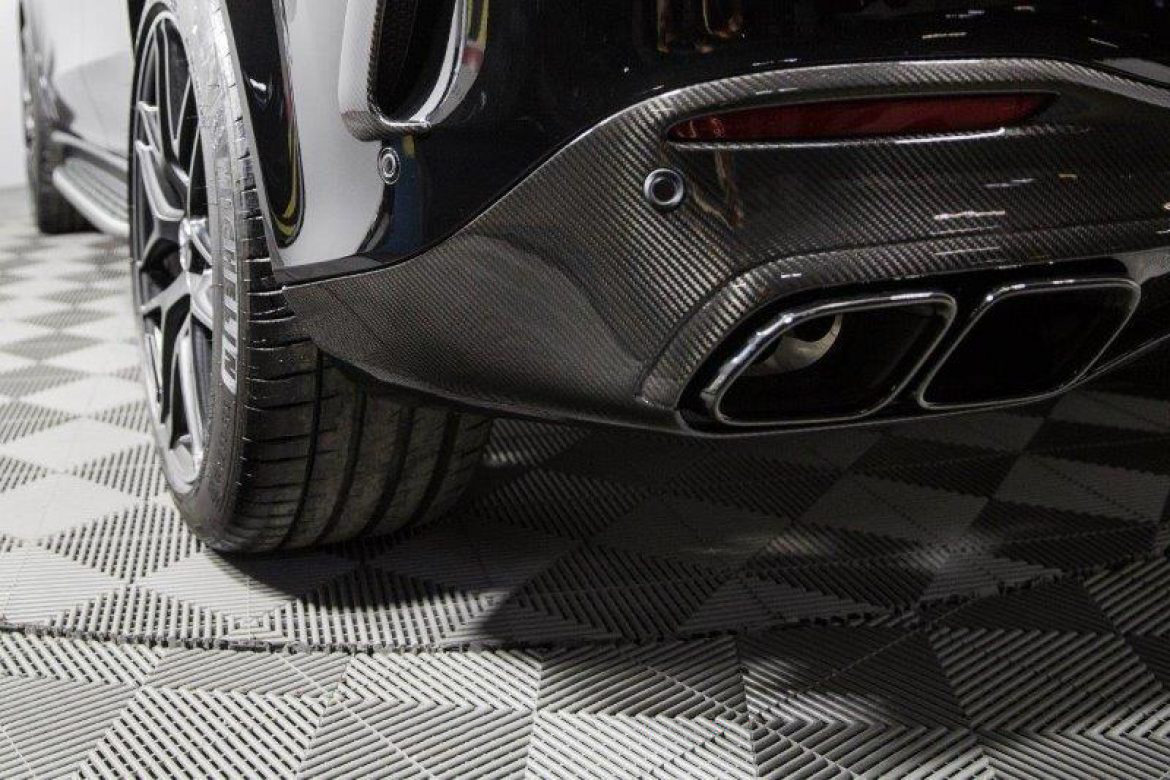 Rear diffuser 63 AMG Design BS Style Carbon for Mercedes GLE SUV AMG V167 AMG GLE 63