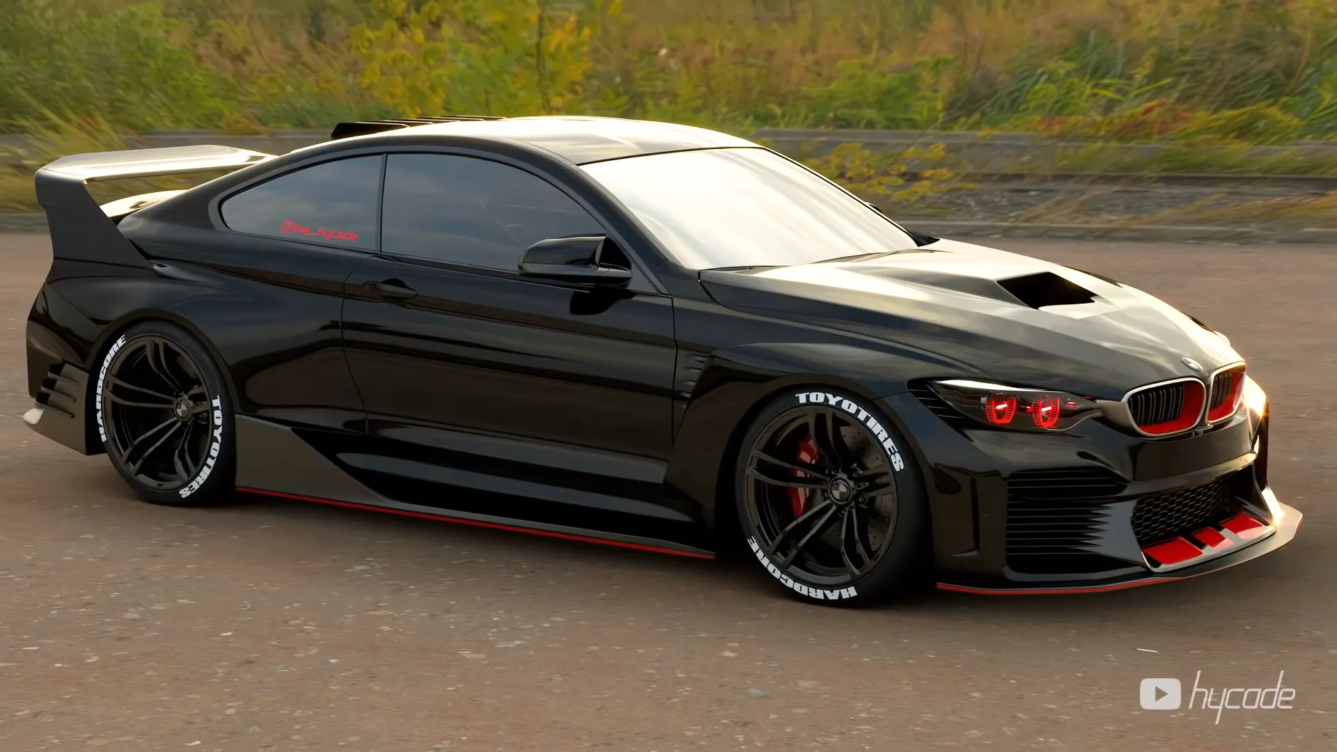 BMW M4 Evo Custom Wide Body Kit by Hycade