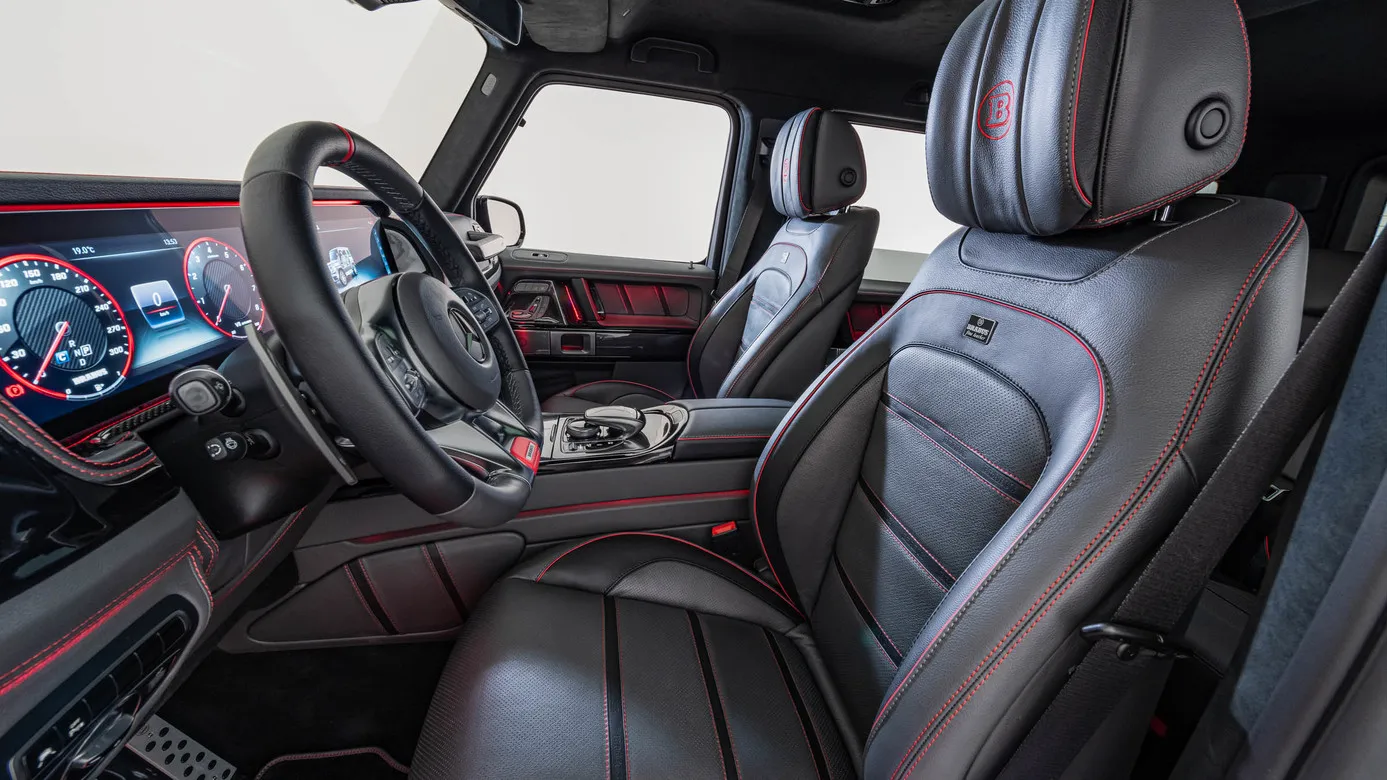 Brabus Black Ops style interior for Mercedes G-class W463A AMG G 63