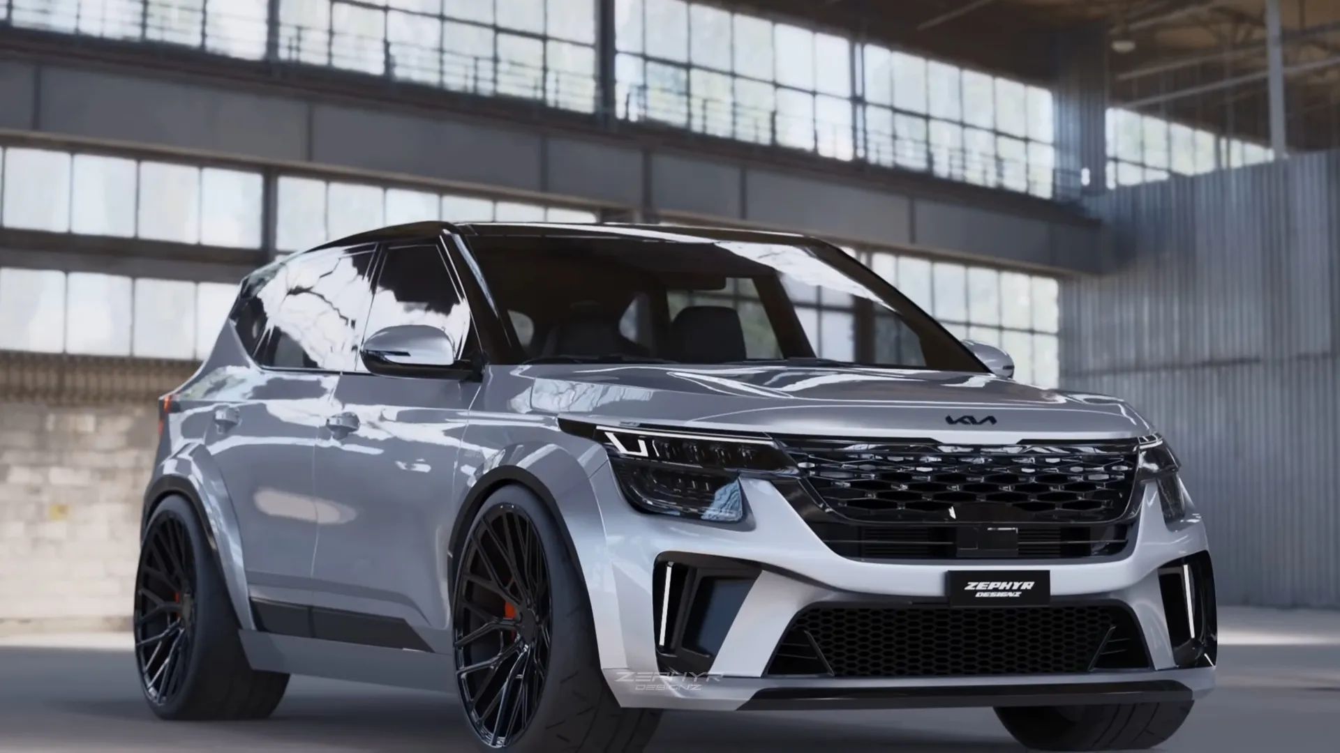 KIA Seltos Xpedition 2023 Custom Wide Body Kit by Zephyr