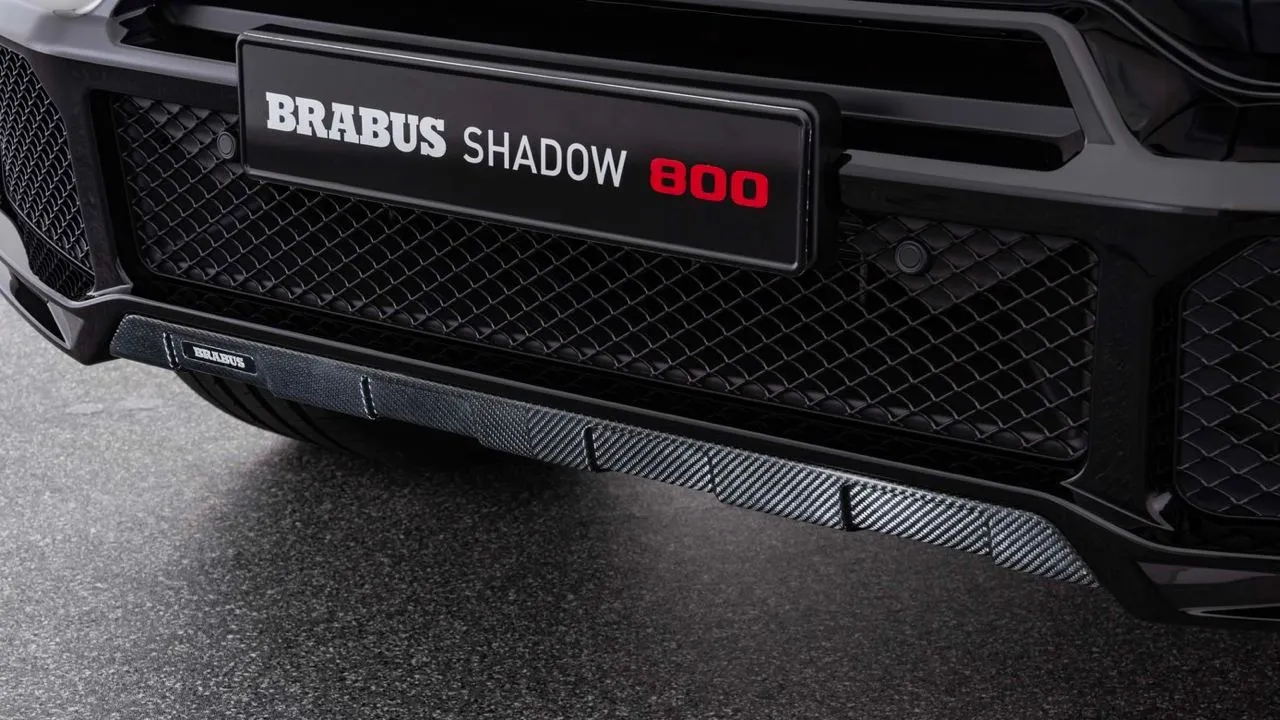 Front or rear bumper protection carbon Brabus for Mercedes G-class W463A AMG G 63