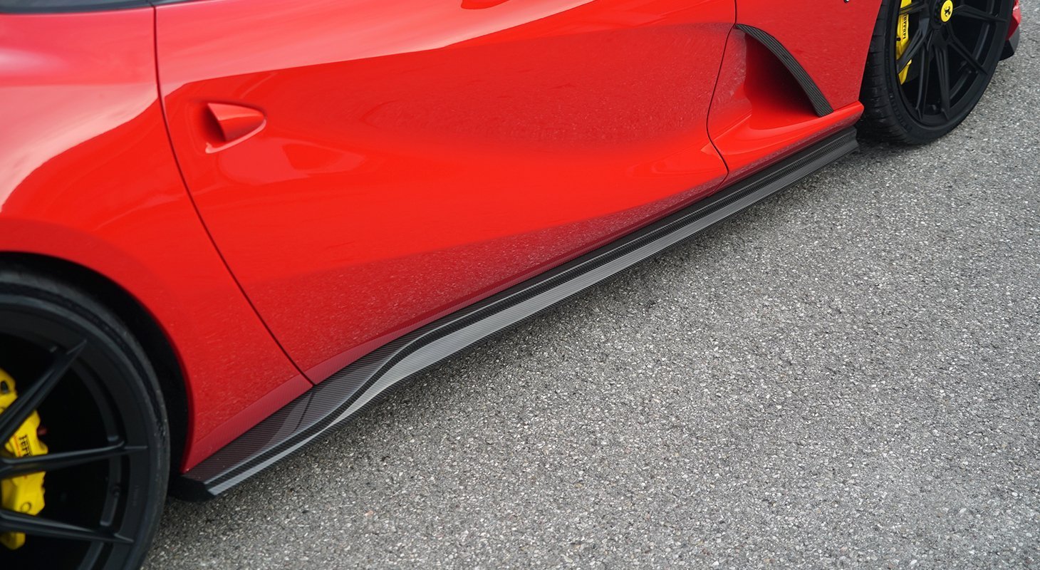 Side panels set Carbon Novitec for Ferrari 812 GTS