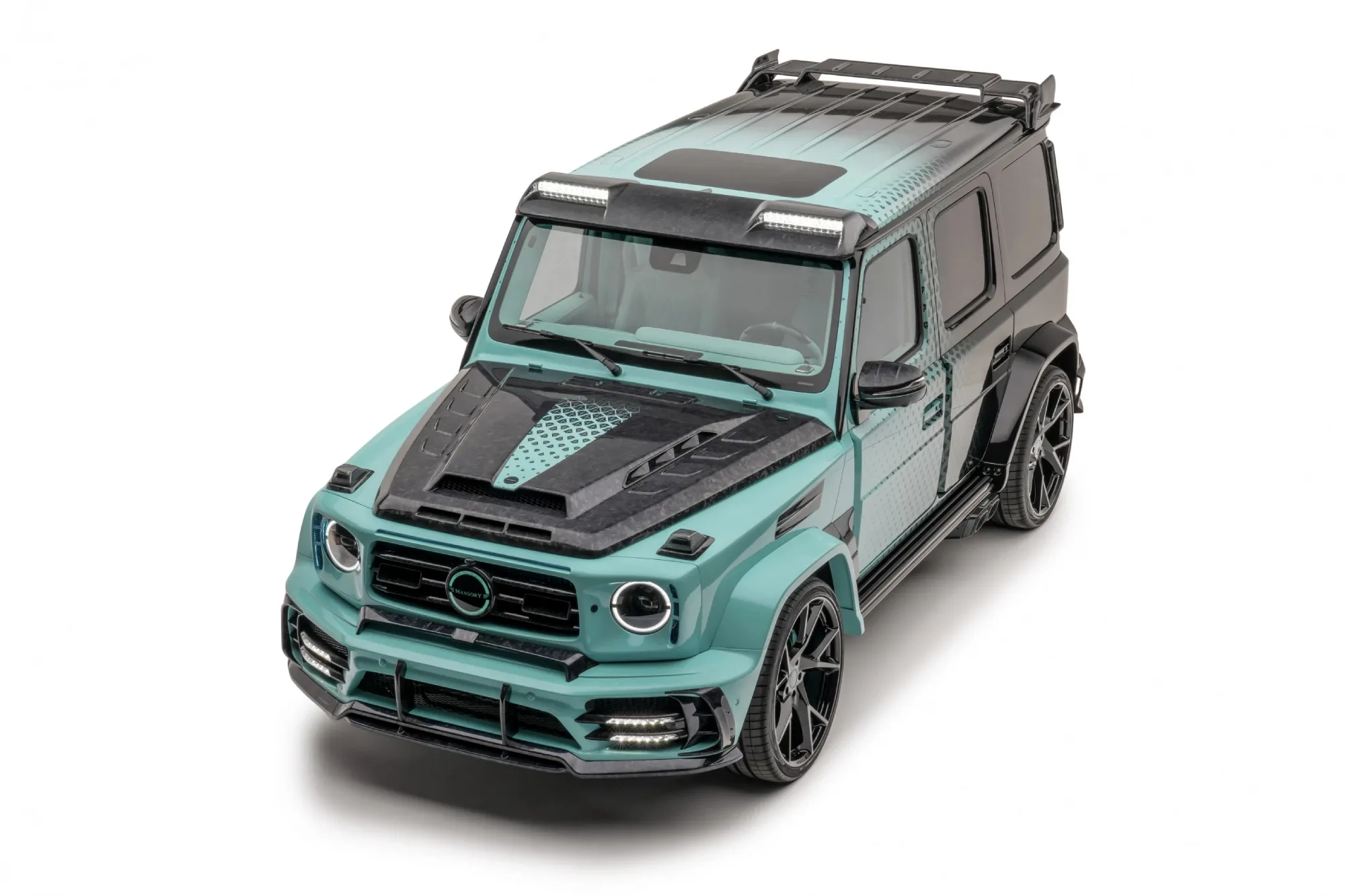 Check our price and buy Mansory Carbon Fiber Body kit set for Mercedes G-class W463A Gronos Algorithmic Fade