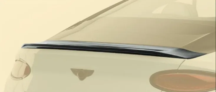 Rear decklid spoiler Mansory Carbon for Bentey Continental GT