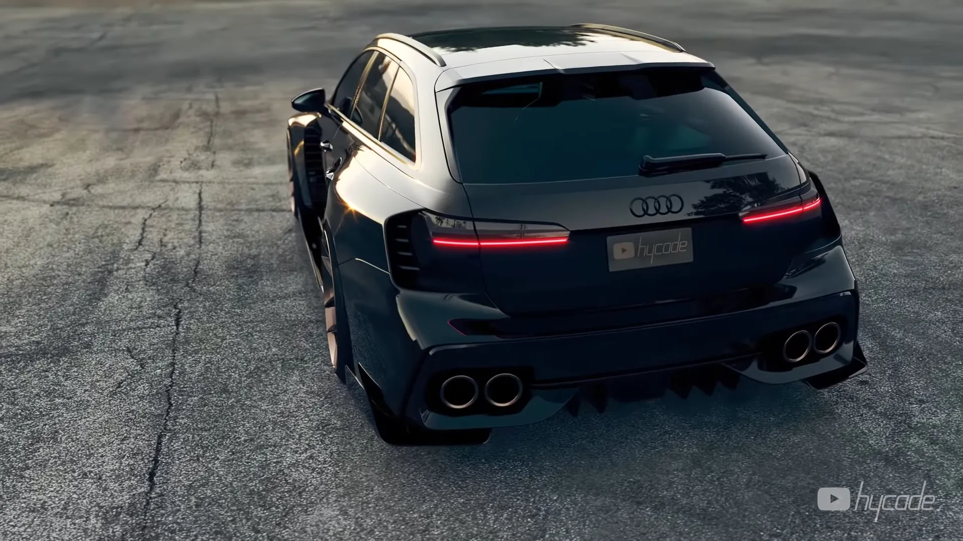 Audi RS6 Custom Body Kit by Hycade