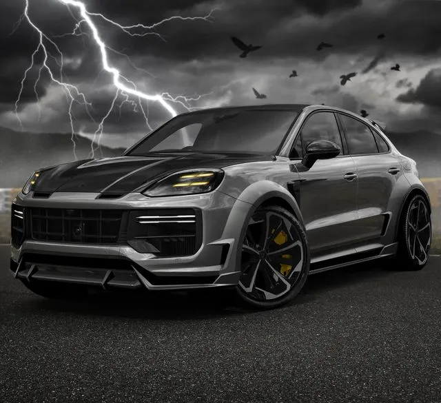 Porsche Cayenne Coupe Turbo GT 2023 Custom Body Kit by Ildar Project