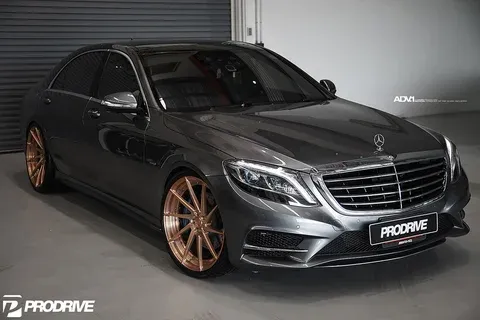 ADV.1 ADV10 M.V2 SL Rose Gold on Mercedes S500 AMG