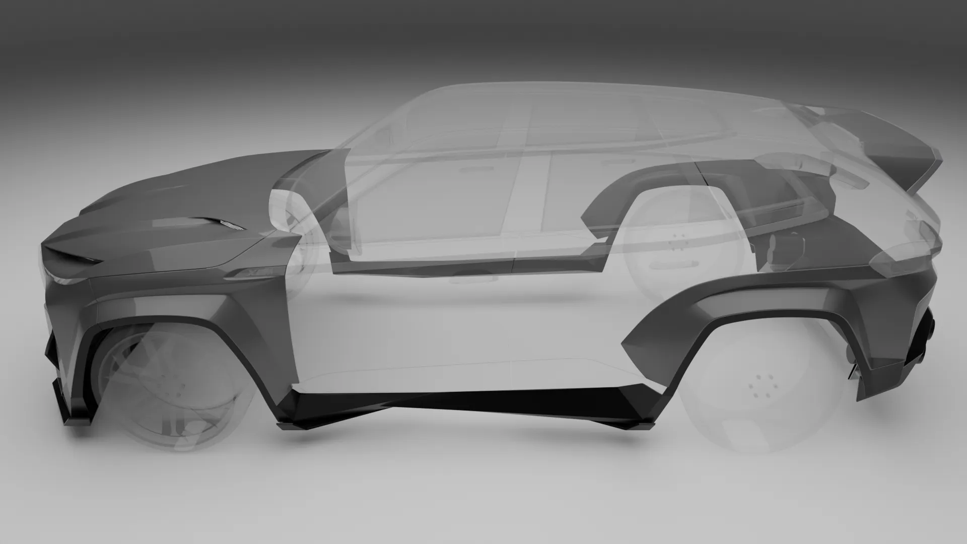 BMW XM Custom Design Wide Body Kit  "Summit" by Bête Noire