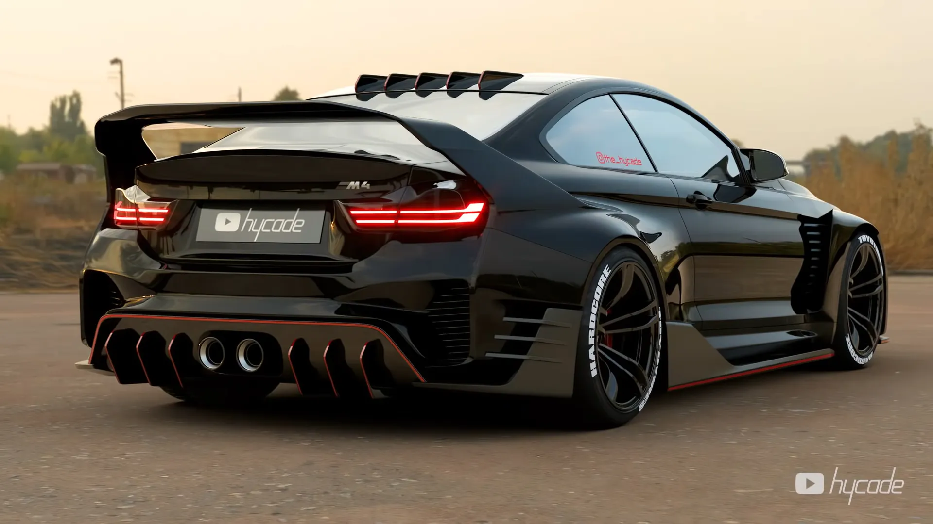 BMW M4 Evo Custom Wide Body Kit by Hycade