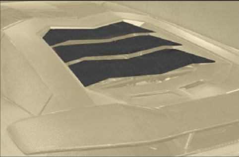 Carbon panels Mansory for Lamborghini Aventador S